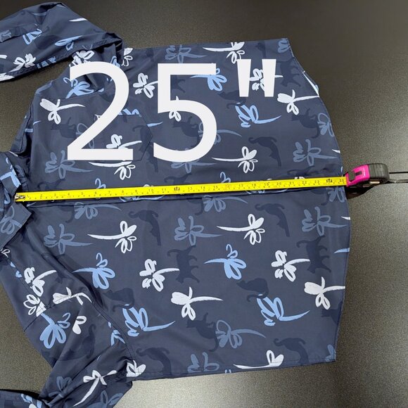 Like New CON.STRUCT Cat Floral Long Sleeve Everyday Shirt, size XL - Picture 9 of 12